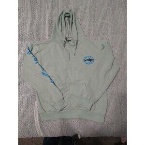 Maui & Sons Logo Hoodie Green Size Small